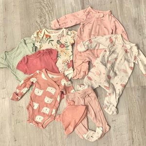 LOT Target Baby Girl Newborn